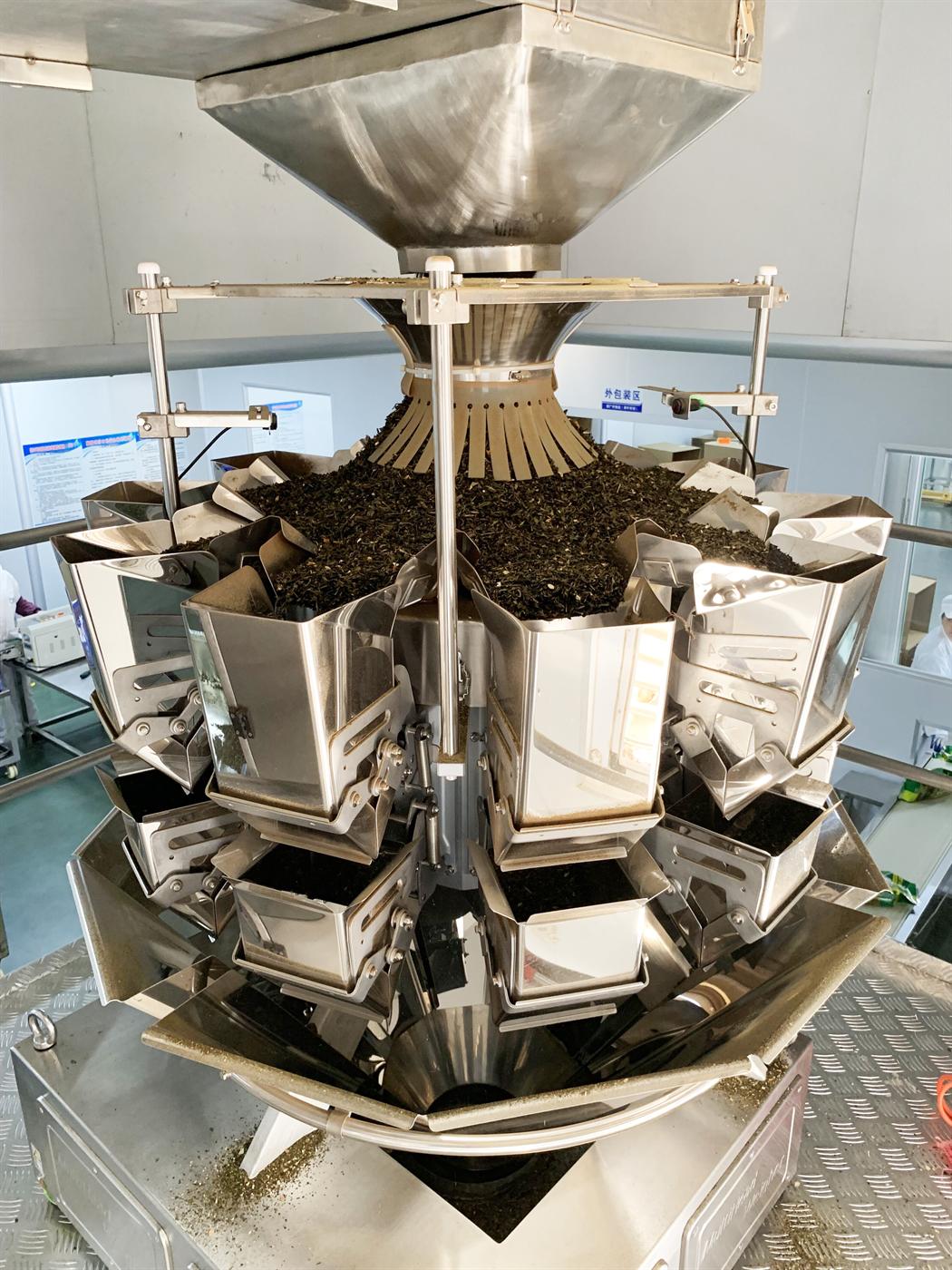 Tea leaf machine